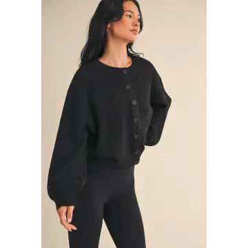 Adrian Knit Button Up Cardigan Sweater