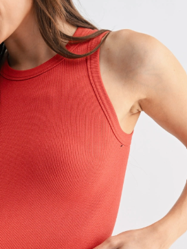 Essential Micro-Ribbed Tank Top