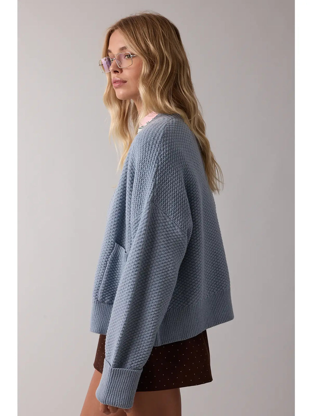 Camel Textured Sweater