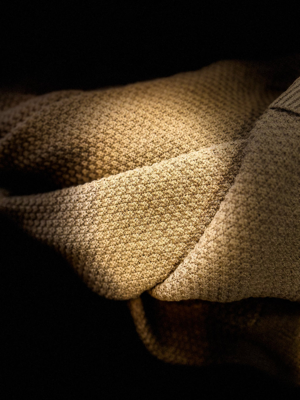 Camel Textured Sweater
