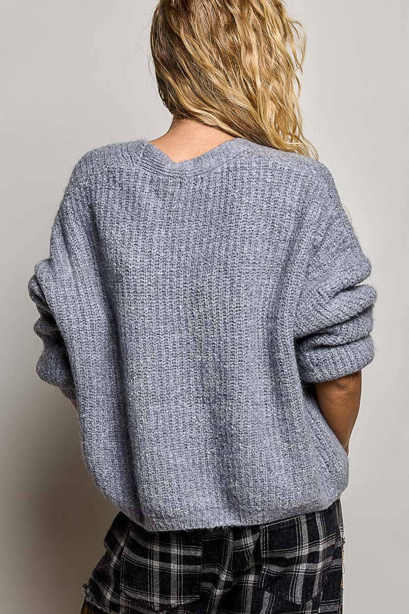 IVY Button Down Sweater Cardigan