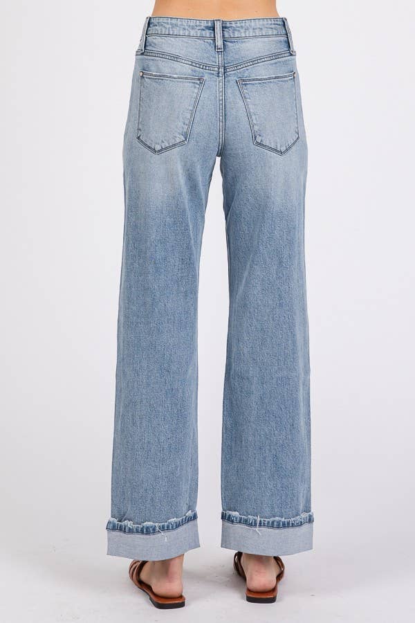 PETRA 153- SUPER SOFT TOUCH LOW RISE COMFORT BAGGY STRAIGHT