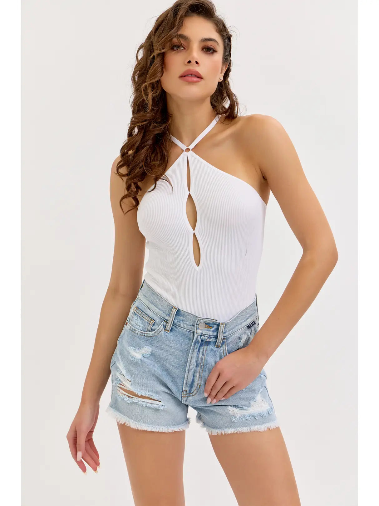High Rise Mom Short