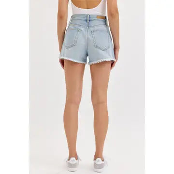 High Rise Mom Short