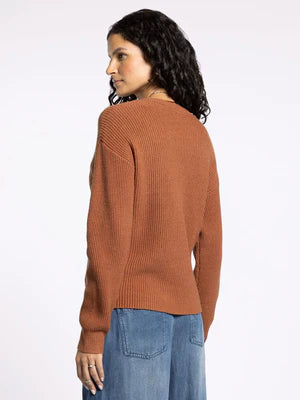 CORNELIA SWEATER- Rust