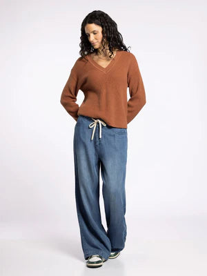 CORNELIA SWEATER- Rust