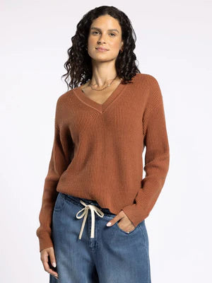 CORNELIA SWEATER- Rust