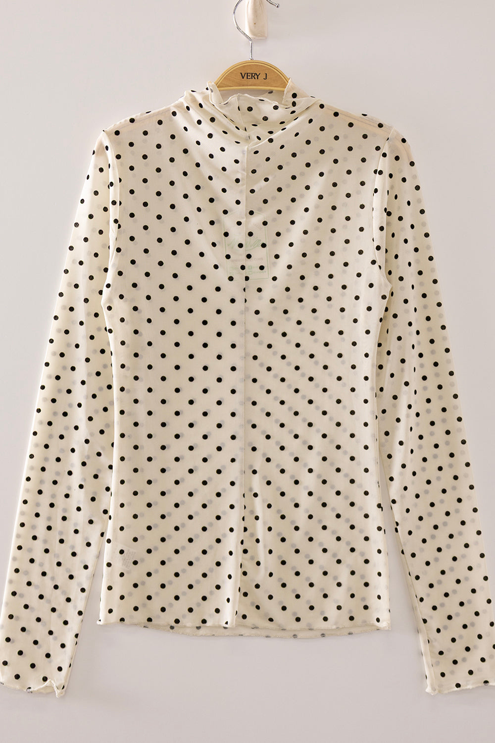 Paige Cream Polka Dot