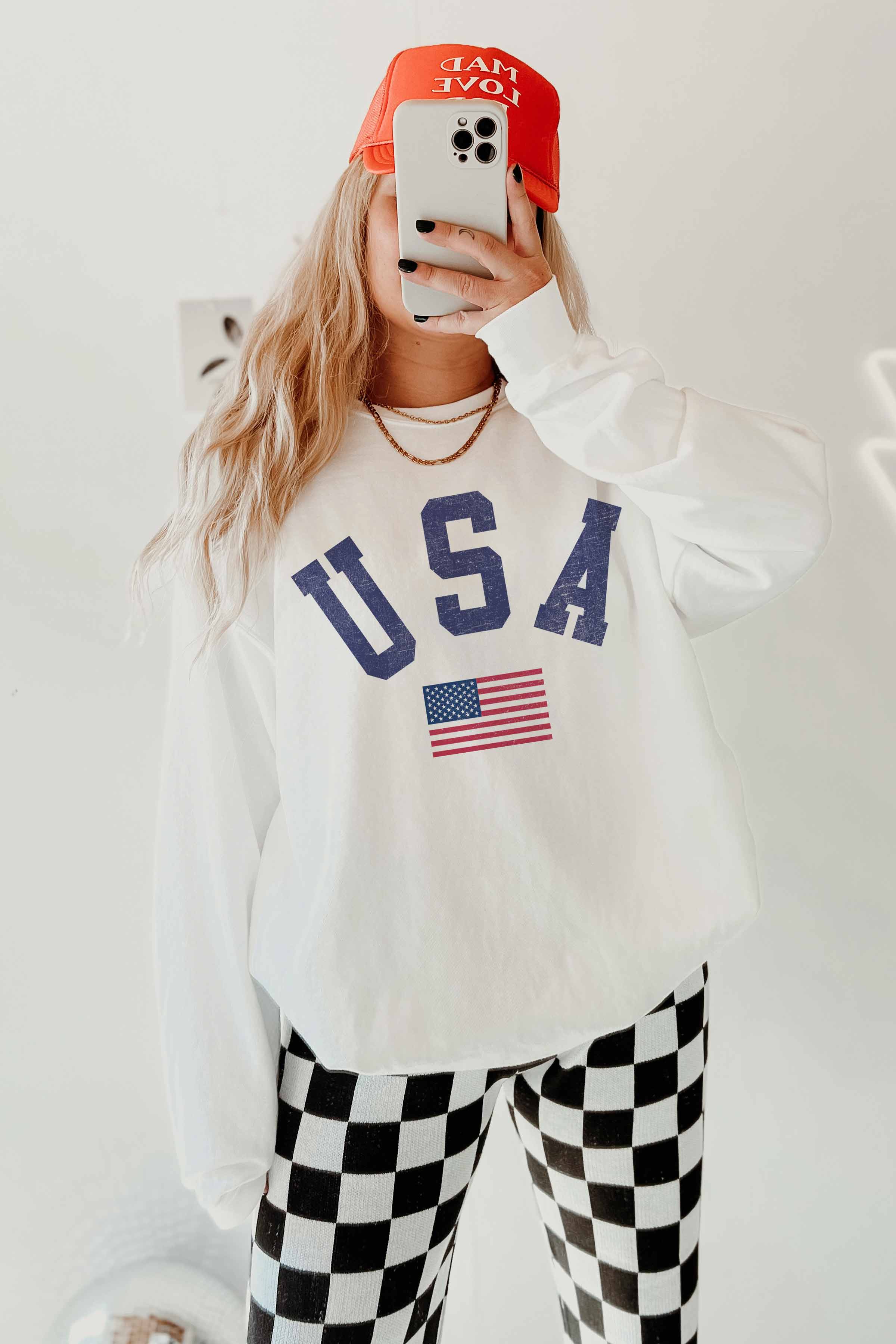 USA OVERSIZED SWEATSHIRT