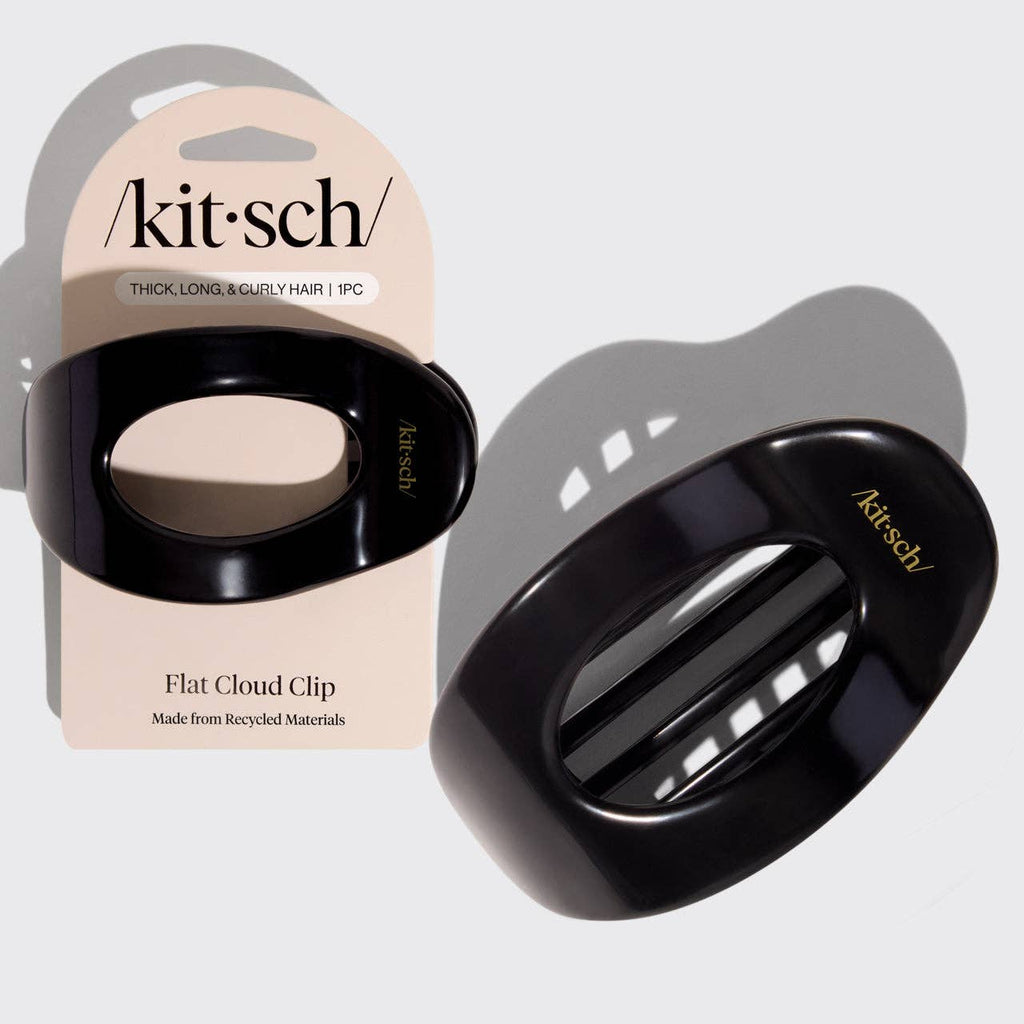 Kitsch Black Flat Cloud Clip Lg.