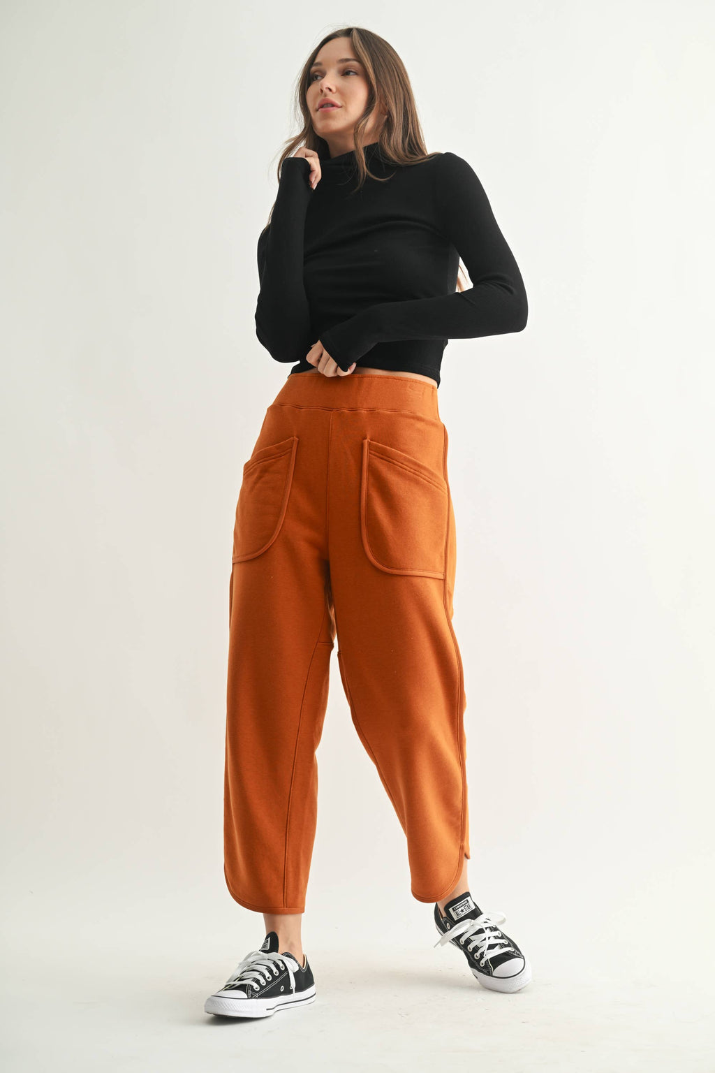 Essential Micro Ribbed Turtleneck