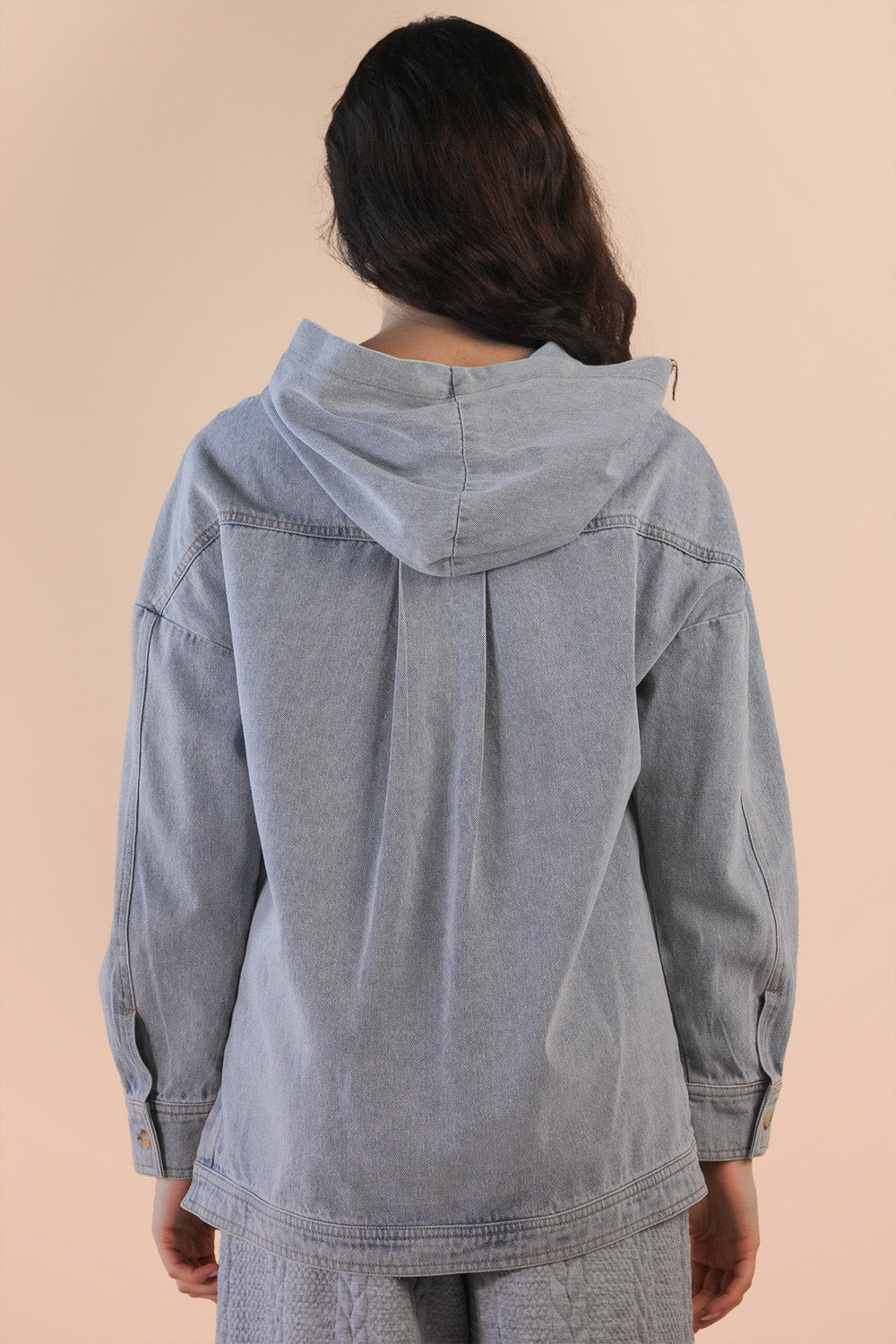 Denim Hoodie