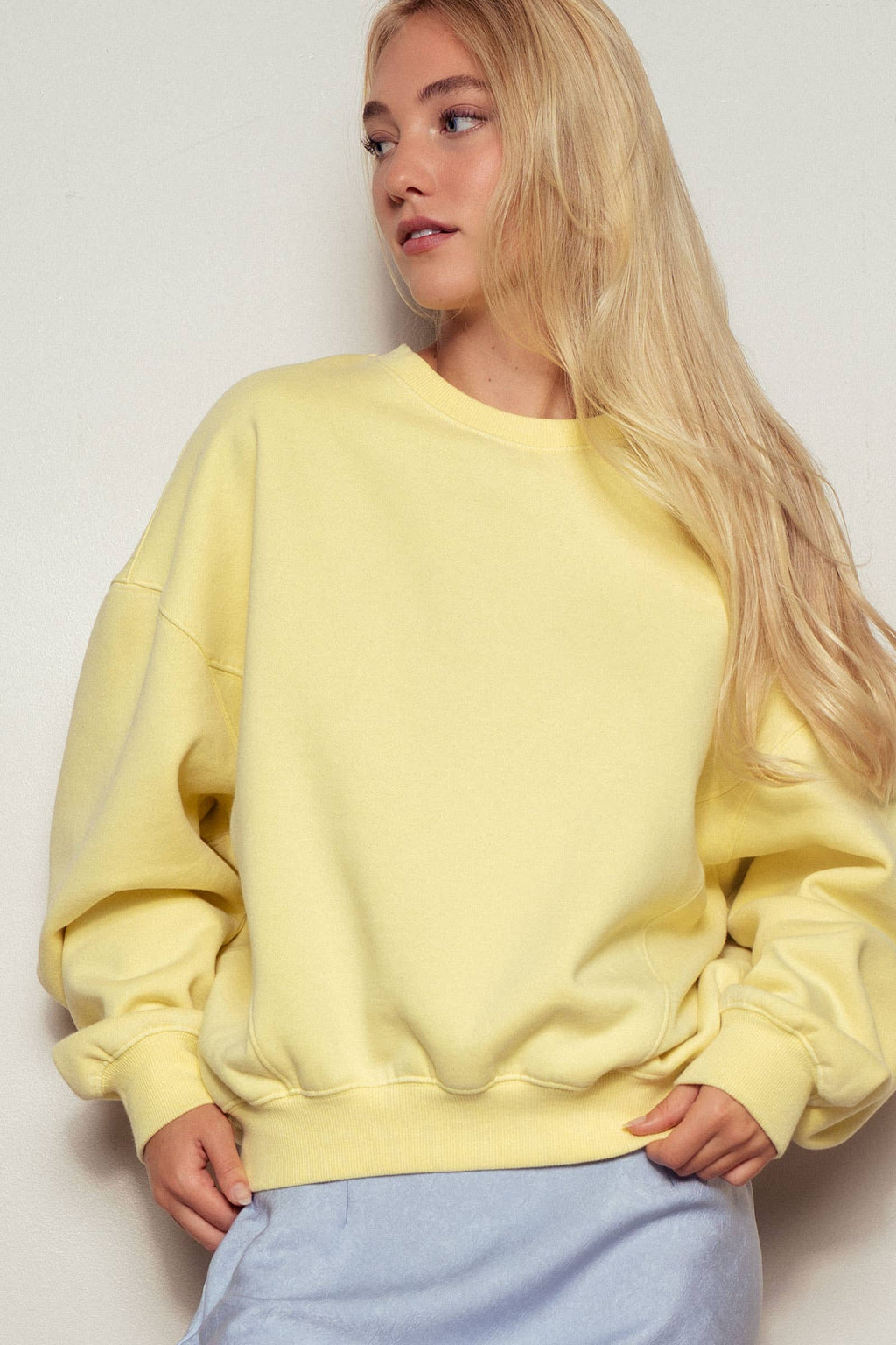 Comfort Washed - Crew Neck