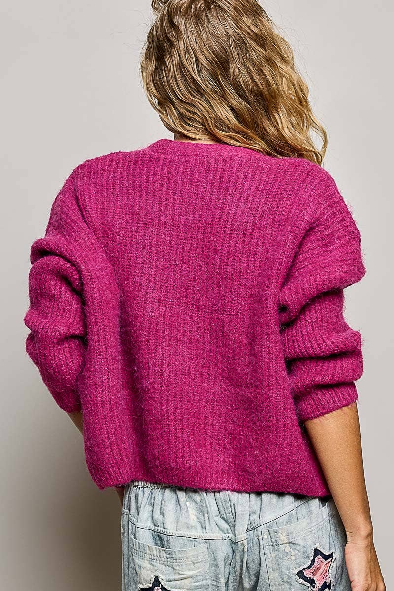 IVY Button Down Sweater Cardigan