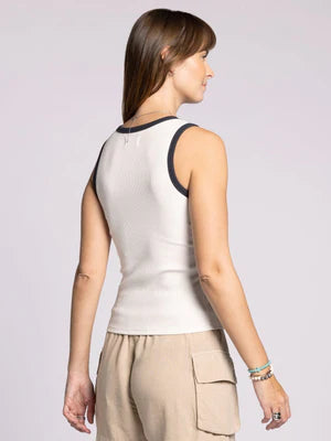 EDA Contrast Tank - BLACK/WHITE