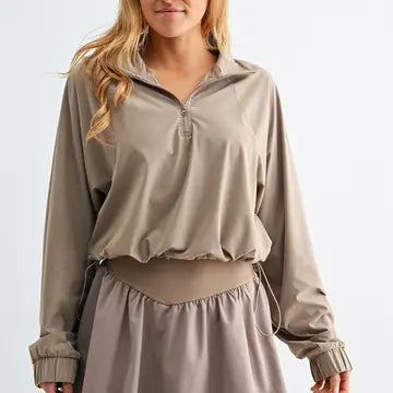 Sculpt Half Zip Pullover