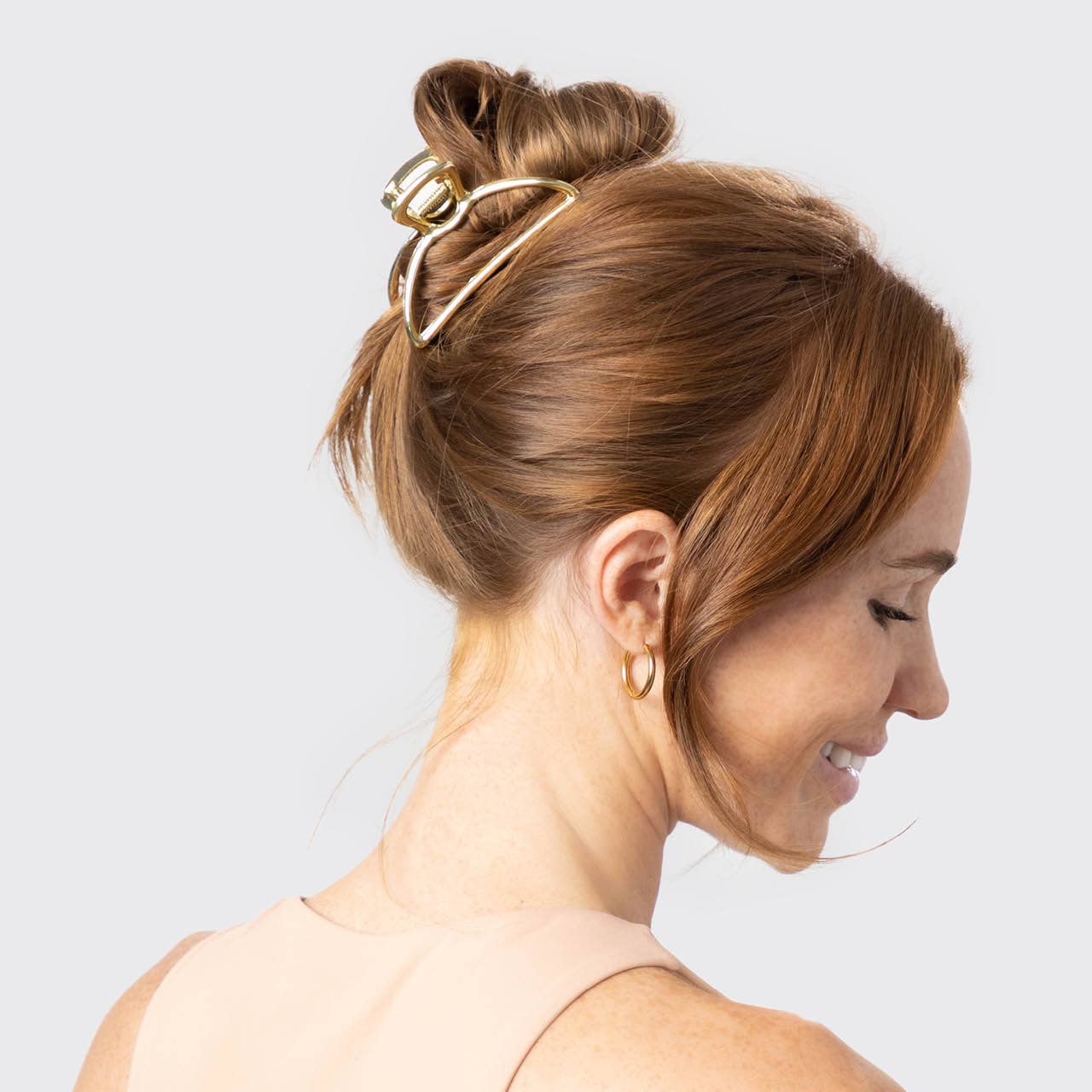 Kitsch Gold metal Claw Clip LG