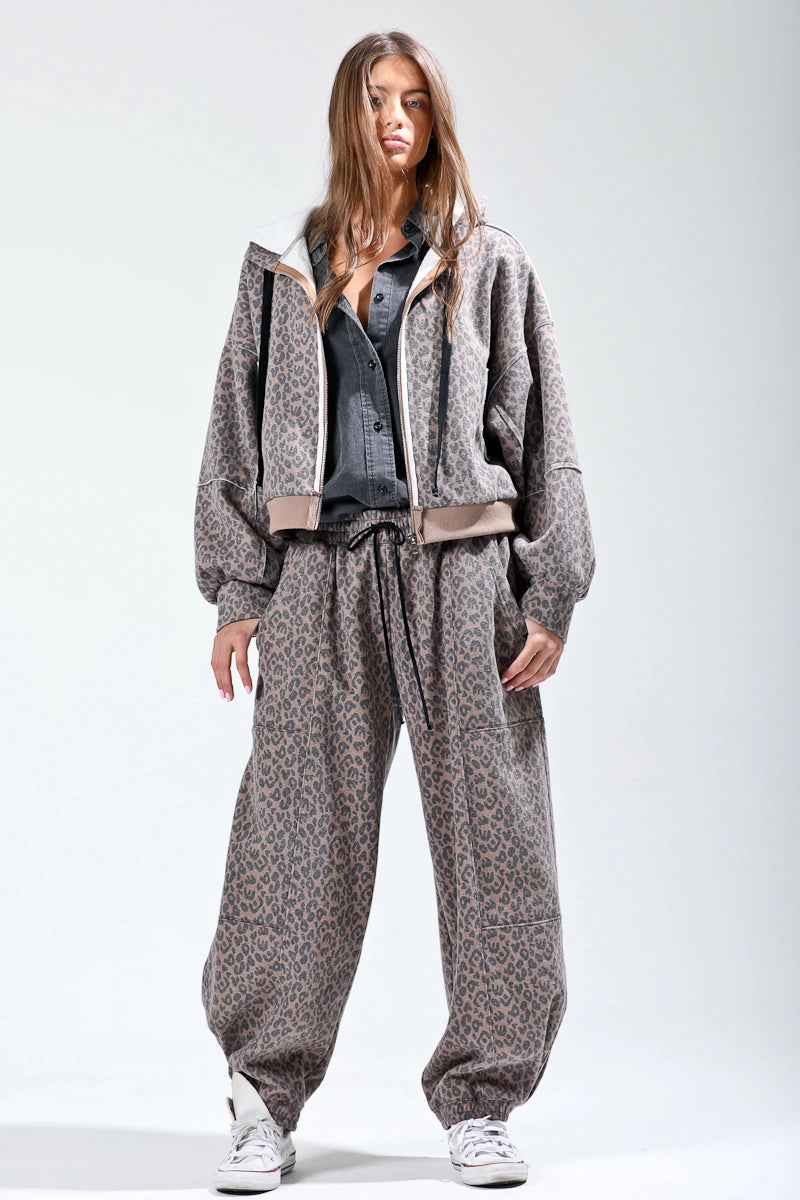 Leopard Sweatpants