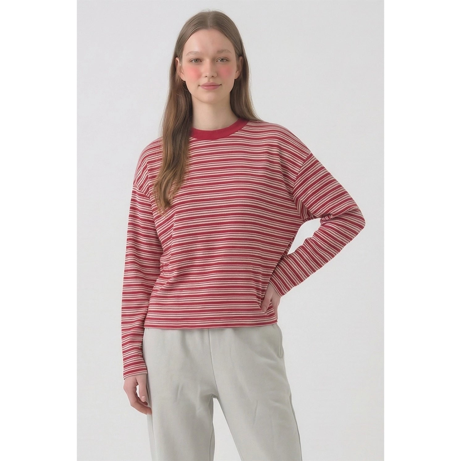 Relaxed Stripped T Shirt