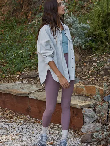 Stone Denim Cotton Button Down Jacket