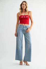 Ultra Wide Jean - Light Denim