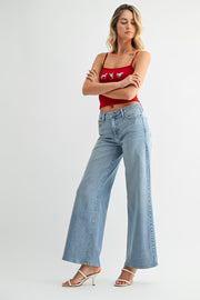 Ultra Wide Jean - Light Denim