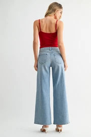Ultra Wide Jean - Light Denim