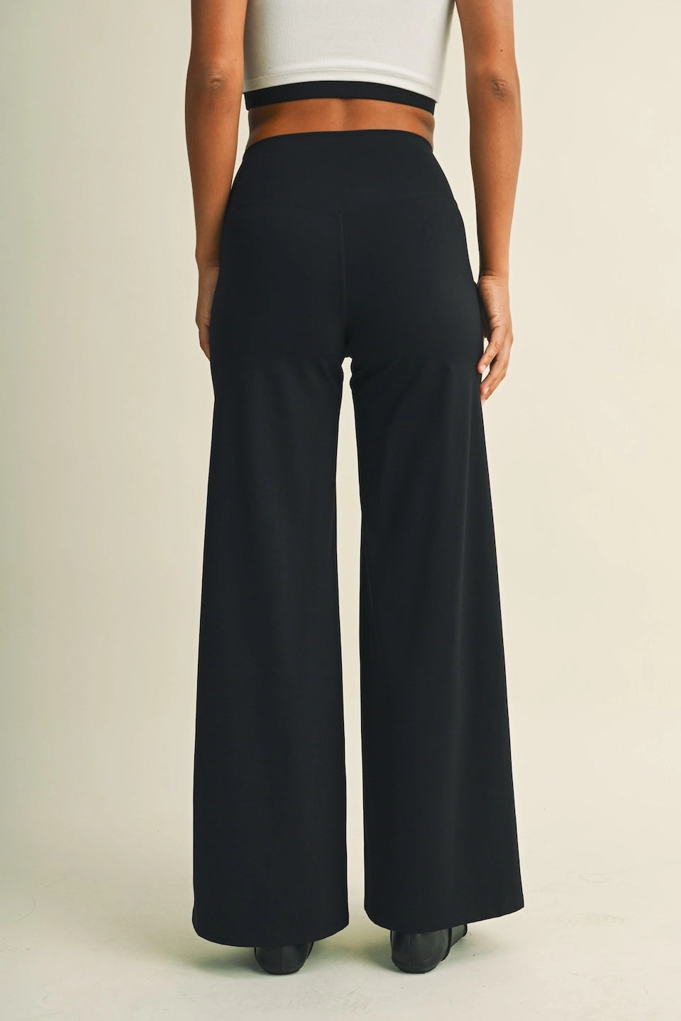High Waist Wide Leg Pants