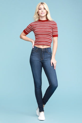 Hi Waist Jeggings Curvy