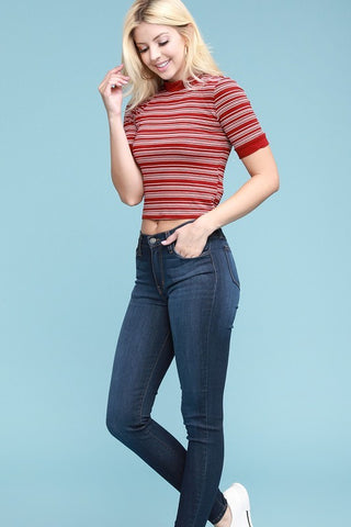 Hi Waist Jeggings Curvy