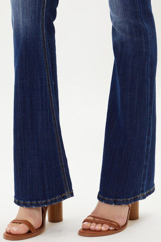 Mid Rise Flare Jeans