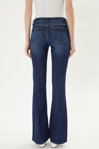 Mid Rise Flare Jeans