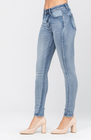 Curvy JB Hand Skinny Jeans