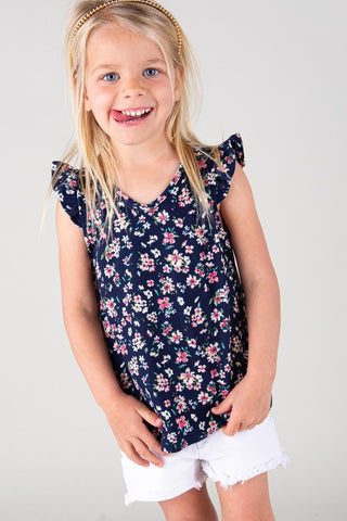 Girls Ruffled Top