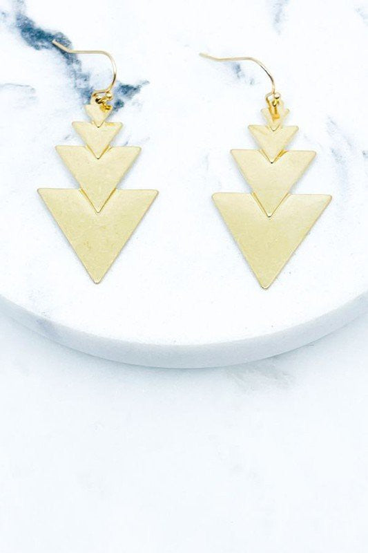 Arrow Drop Earrings