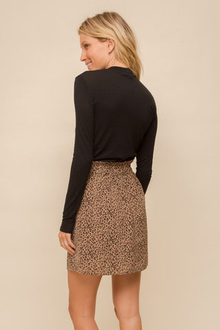 Cheetah Mini Skirt