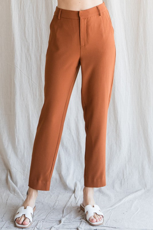 Cropped Dress Pants