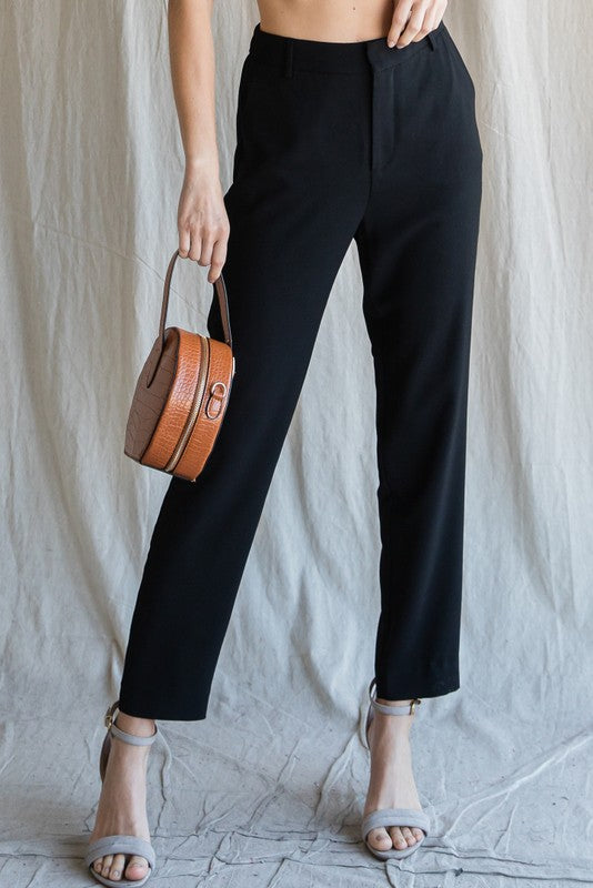 Cropped Dress Pants
