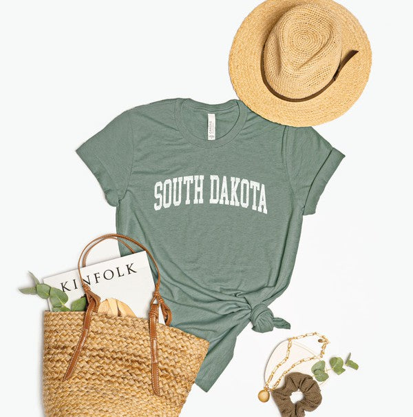 South Dakota Heathered Tee