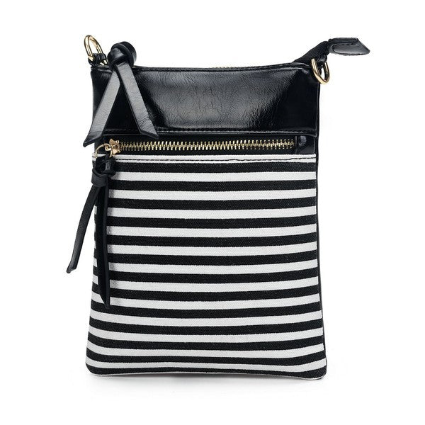 Striped Crossbody