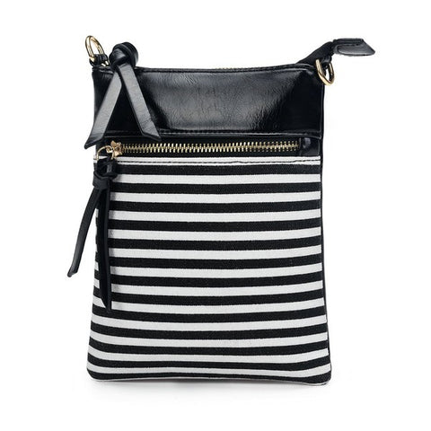 Striped Crossbody