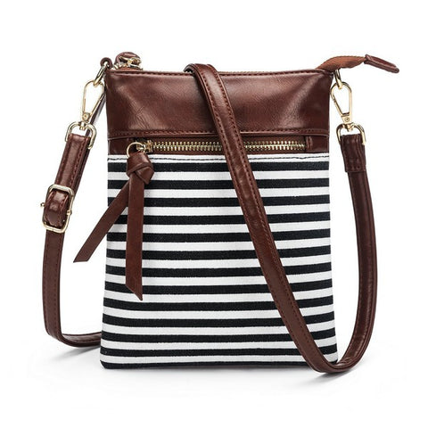 Striped Crossbody
