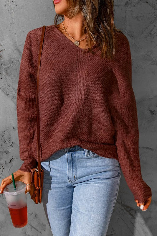 Lilith V-Neck Sweater