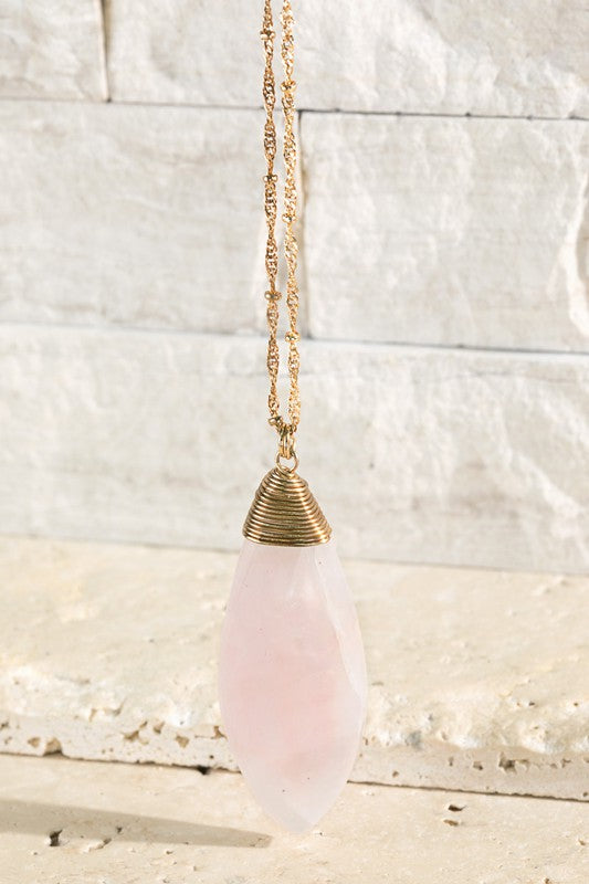 Opal Stone Necklace